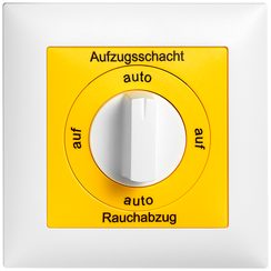Interrupteur rotatif ENC EDIZIOdue 0/1L allemand pour puits d'élévateur