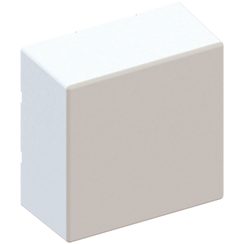Boîte de dérivation AP Agro sans bornes blanc 120x120x60mm IP2X