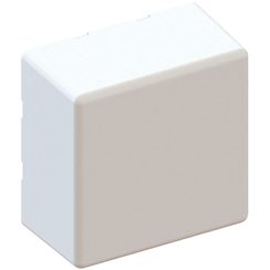 Boîte de dérivation AP Agro sans bornes blanc 65x65x35mm IP2X