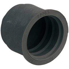 Douille de raccordement Flexa-Quick PG36 noir, pour Rohrflex Ø42.5mm