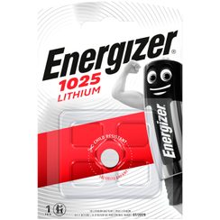 Pile bouton lithium Energizer CR1025 3V