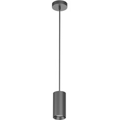 Kit de suspension DOTLUX pour SLIMvario, rosace Ø100×41mm, noir