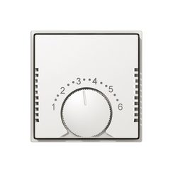 Kit frontal SIDUS pour thermostat d'ambiance blanc