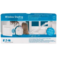 Kit de démarrage xComfort "Wireless Shading", poussoir / actionneur de jalousie
