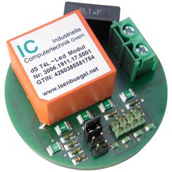 Module poussoir INC digitalSTROM IC, adapté pour Feller poussoir UNI 4-fois LED