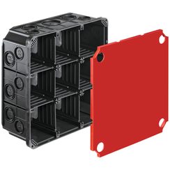 Boîte ENC HSB Vario, p.béton, construc.légère, 3×3, 190×190×70mm