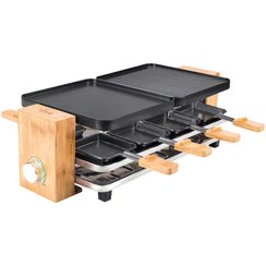 Koenig Raclette-Grill Bamboo, 8 Pers.